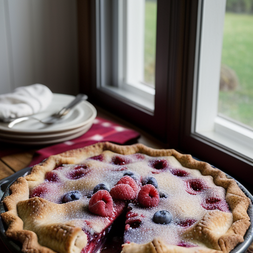 Summer Berry Pie recipe image