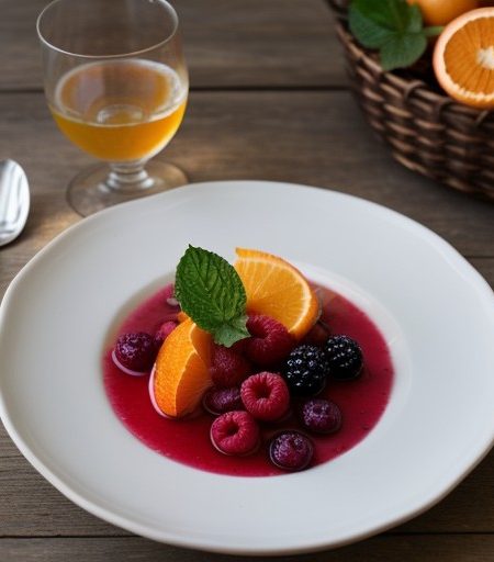 Summer Fruit Compote recipe image
