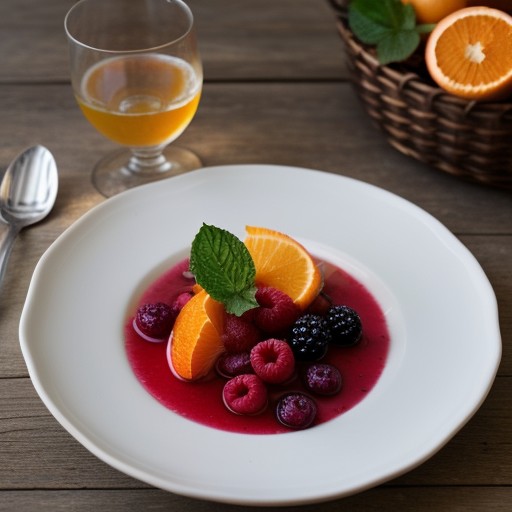 Summer Fruit Compote recipe image