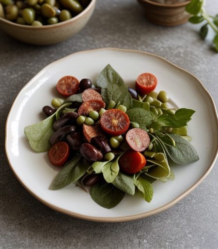 Summer Green Antipasto - Martha Stewart Livin recipe image