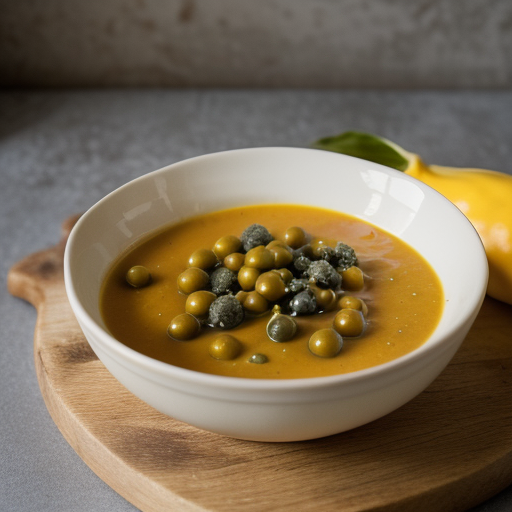 Summer Squash With Chunky Tomato Caper Sauce recipe image