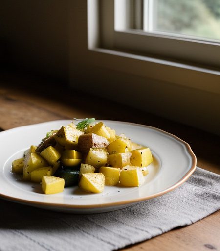 Summer Squash and Potato Saute recipe image