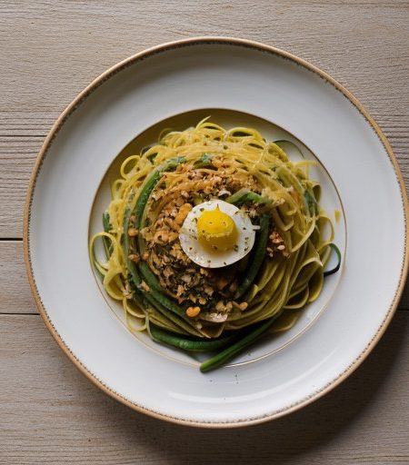 Summer Vegetable Spaghetti (Lacto recipe image