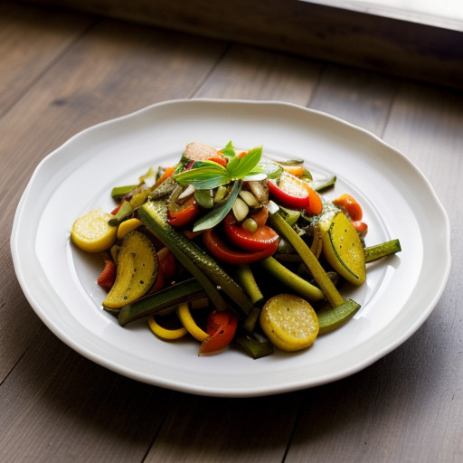 Summer Vegetable Stir Fry recipe image