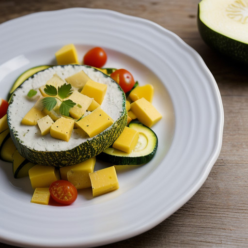 Summer Vegetables and Cheese recipe image
