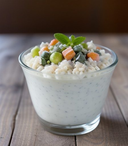 Summer Waldorf Rice Salad recipe image