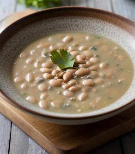 Summer White Bean Soup recipe image