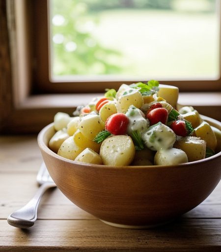 Summertime New Potato Salad recipe image