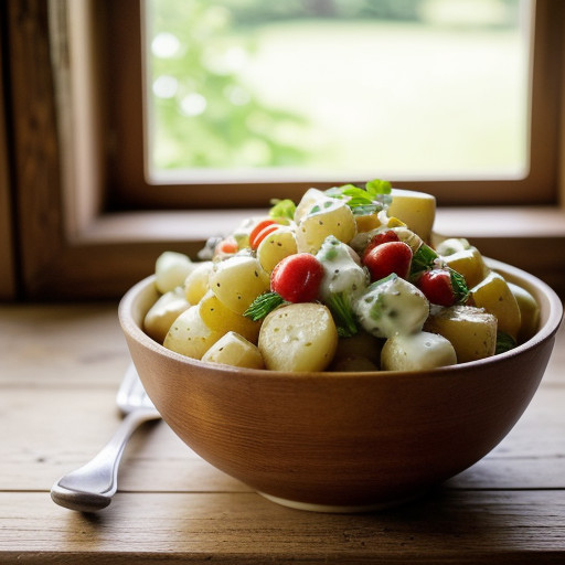 Summertime New Potato Salad recipe image