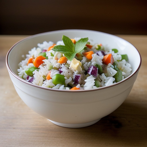 Summertime Rice Salad recipe image