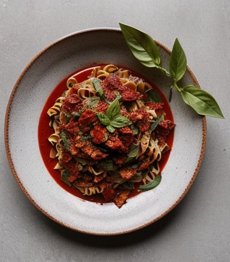 Sun-Dried Tomato & Basil Pasta Sauce/Dressing recipe image