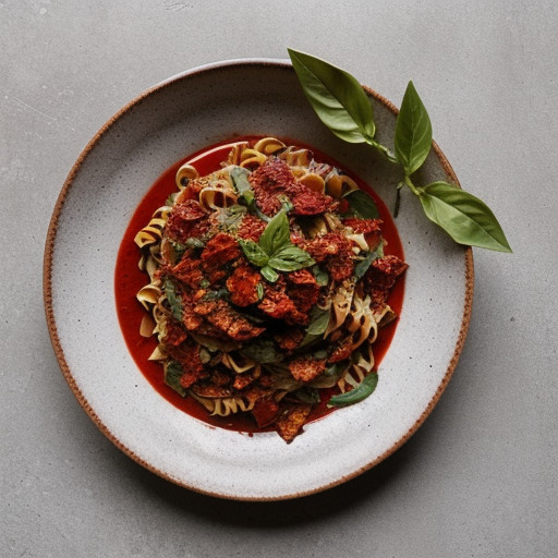 Sun-Dried Tomato & Basil Pasta Sauce/Dressing recipe image