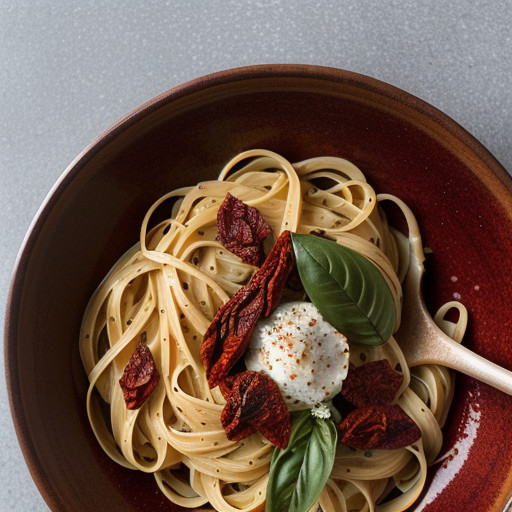 Sun-Dried Tomato & Basil Pasta Sauce/Dressing recipe image