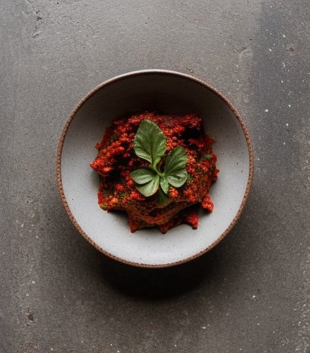 Sun-Dried Tomato Pesto, Low-Fat recipe image
