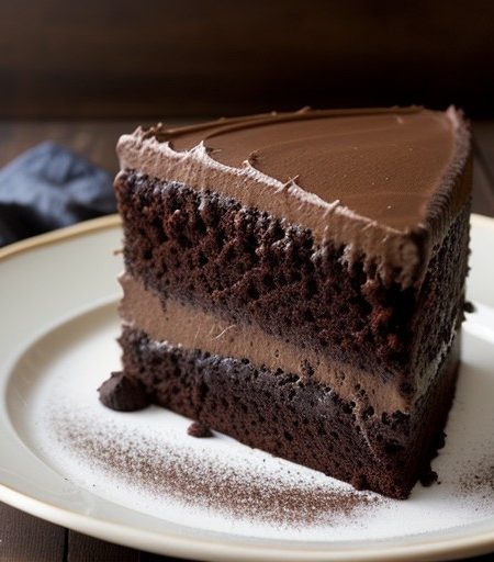 Sunburst Chocolate Cake recipe image