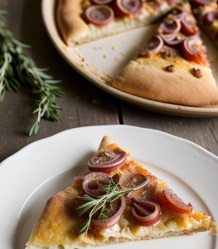 Sunday Brunch Pizza recipe image