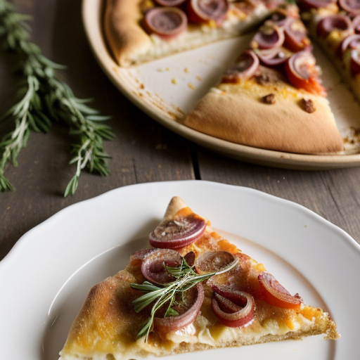 Sunday Brunch Pizza recipe image