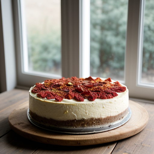 Sundried Tomato Cheesecake recipe image