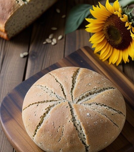 Sunflower-Millet Bread recipe image