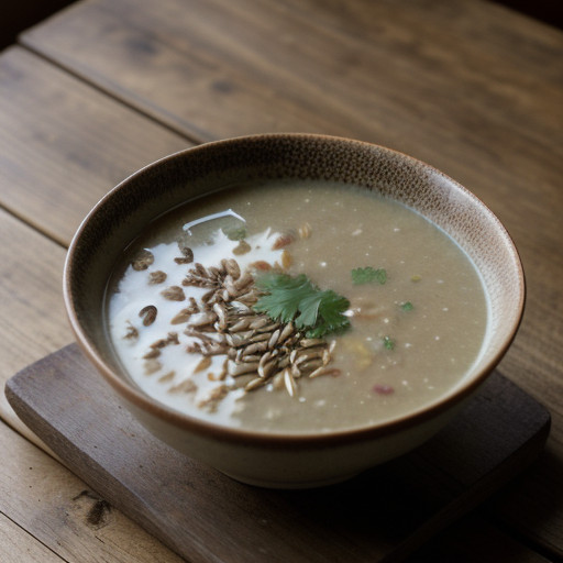 Sunflower Seed Soup From Loren Martin recipe image