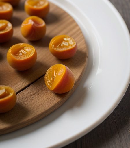Sunny Apricot Marbles recipe image