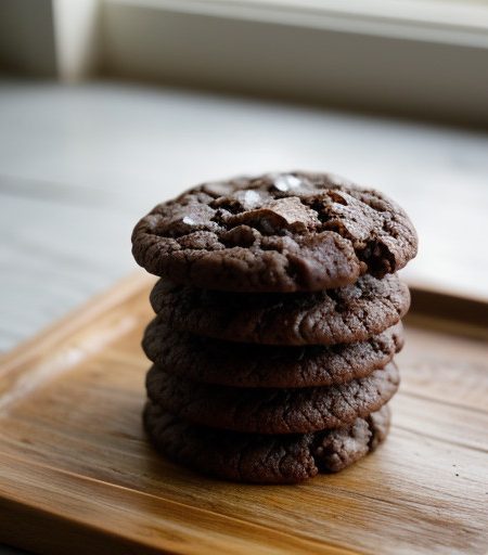 Sunny Cocoa Drop Cookies recipe image