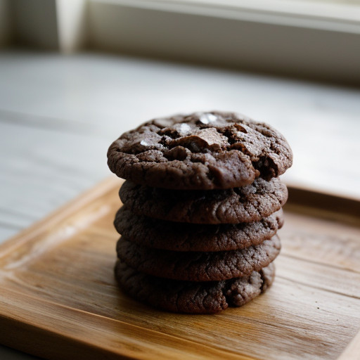 Sunny Cocoa Drop Cookies recipe image