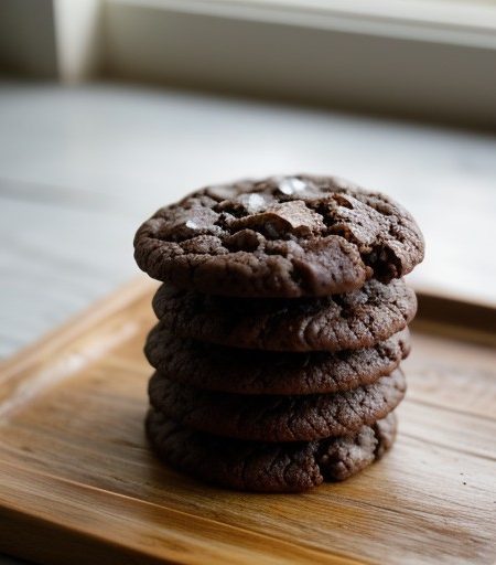 Sunny Cocoa Drop Cookies recipe image