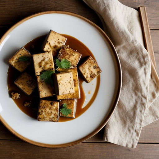 Sunny's Yummy Easy Baked Tofu recipe image