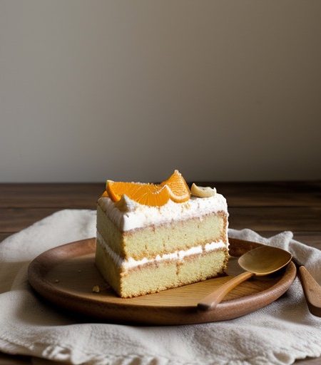Sunshine Orange Cream Cake recipe image