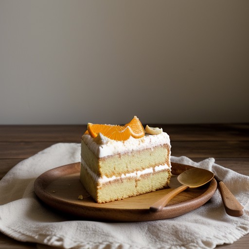 Sunshine Orange Cream Cake recipe image
