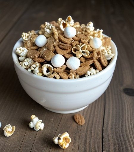 Super Crunchy Snack Mix recipe image
