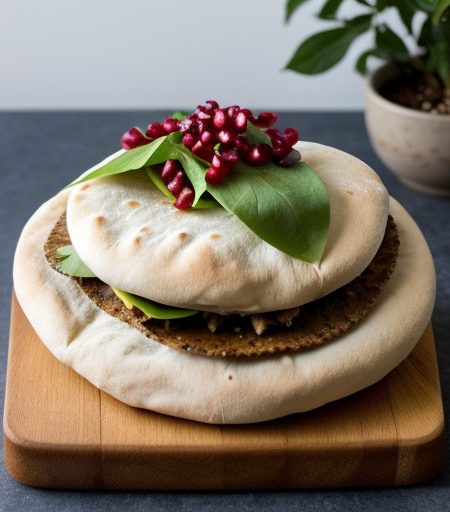 Super Pita Bread Sandwich recipe image