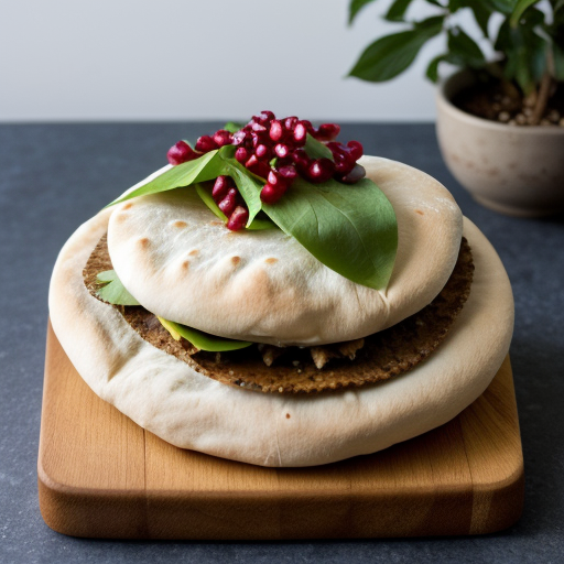 Super Pita Bread Sandwich recipe image
