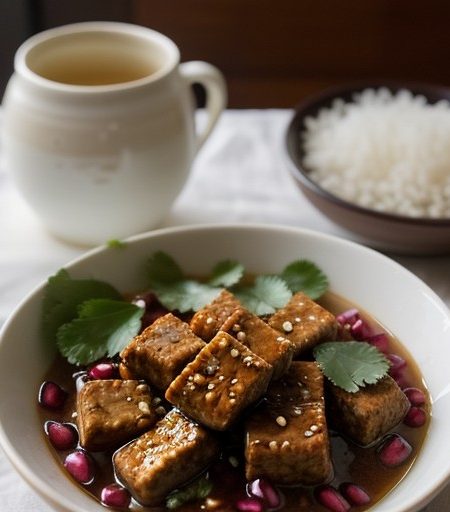 Super Sweet and Sour Tempeh recipe image