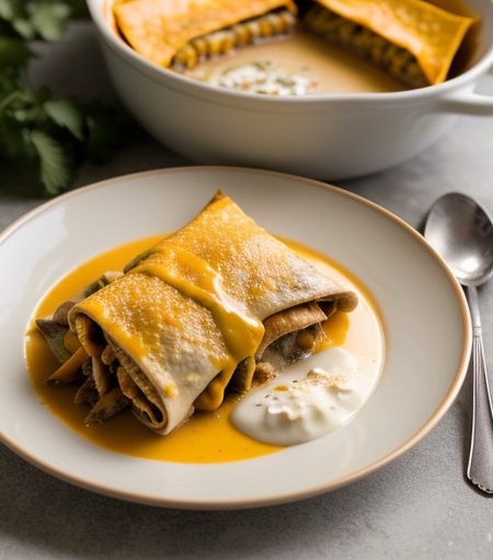 Super Turkey Enchiladas *** (Kvbf95 A recipe image