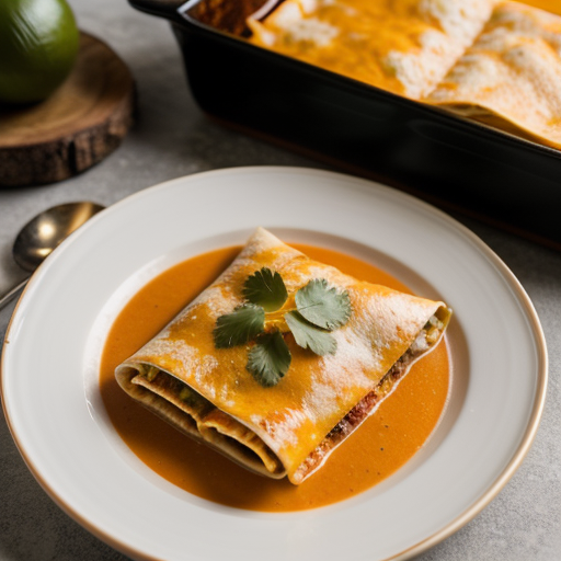 Super Turkey Enchiladas recipe image
