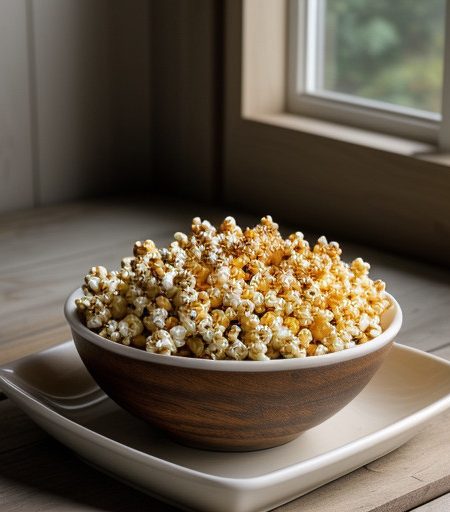 Superbowl Popcorn recipe image