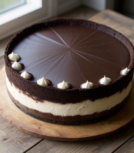 Supreme Chocolate Cheesecake recipe image