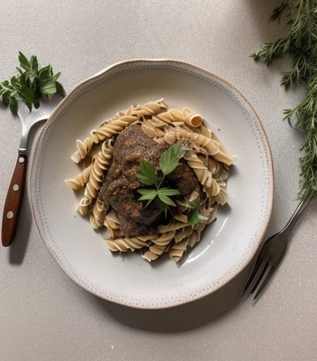 Surprise Pasta (C 1992 George Gilder recipe image