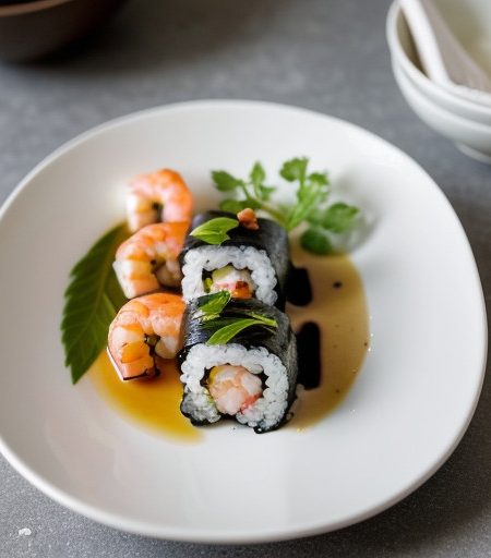 Sushi With Shrimp recipe image