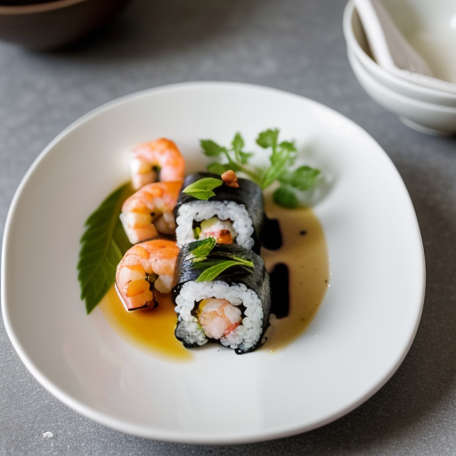 Sushi With Shrimp recipe image