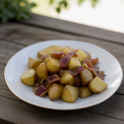 Suss-Saures Kartoffelgemuse (Sweet-and-Sour Potatoes recipe image