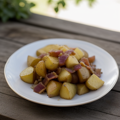 Suss-Saures Kartoffelgemuse (Sweet-and-Sour Potatoes recipe image