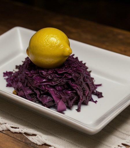 Suss-Saures Rotkraut (Sweet-and-Sour Red Cabbage recipe image