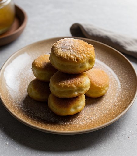 Svingi ( Batter Puffs With Honey & Cinnamon recipe image