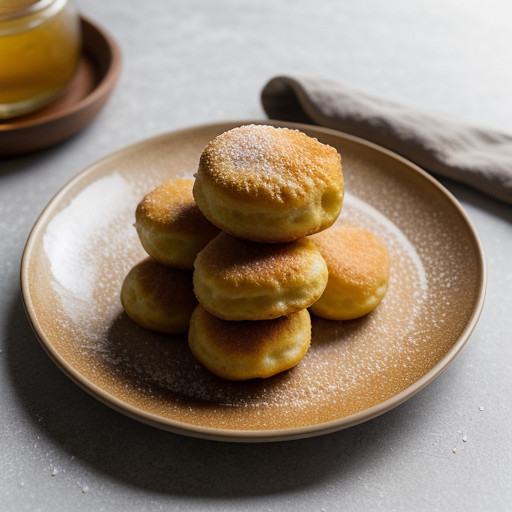 Svingi ( Batter Puffs With Honey & Cinnamon recipe image