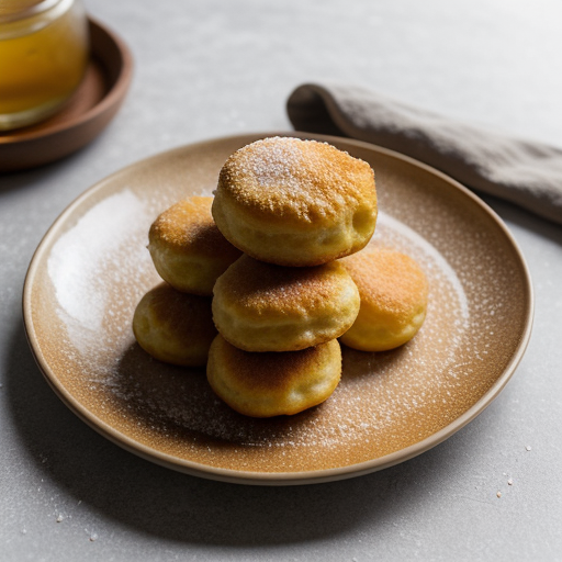 Svingi ( Batter Puffs With Honey & Cinnamon recipe image