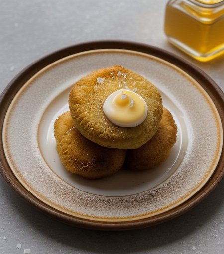 Svingi (Batter Puffs With Honey & Cinnamon recipe image