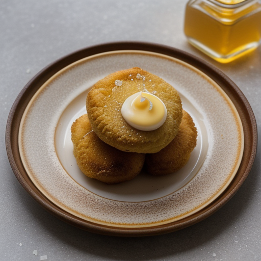 Svingi (Batter Puffs With Honey & Cinnamon recipe image